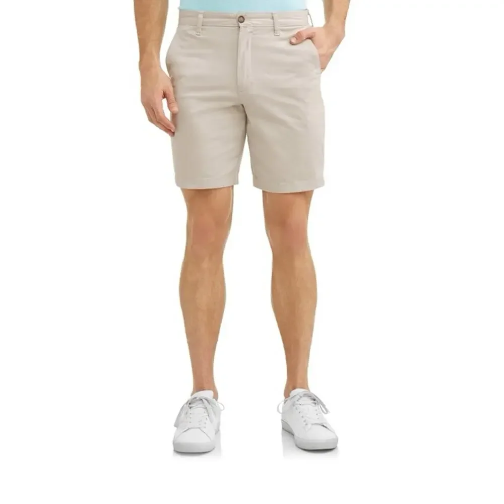 George Men's Flat Front Shorts, 9